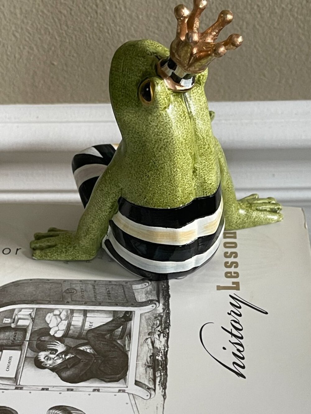 MacKenzie-Childs Fergal Frog Ledge Sitter-NEW - Picture 5 of 16
